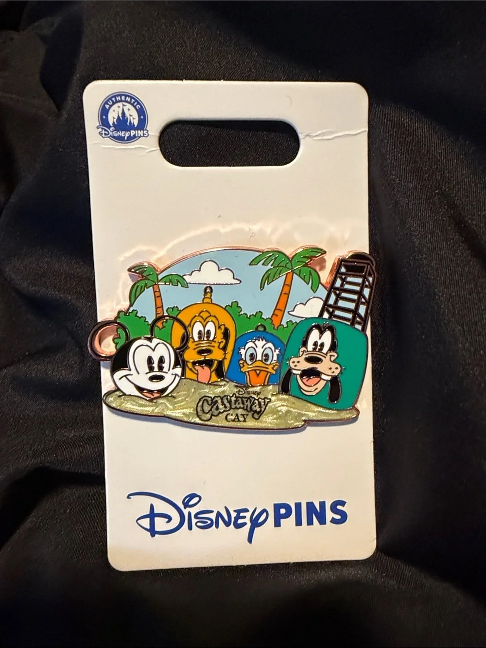 Disney Castaway Cay Character Buoy Pin
